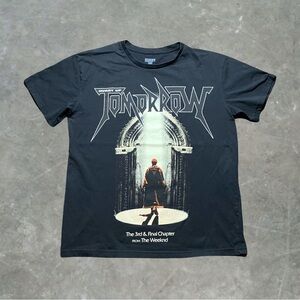 The Weeknd Hurry Up Tomorrow Album Graphic Tee Mens Size Large Black XO